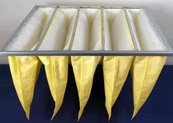 F7 ταχύτητα τσαντών φίλτρων ινών 5.33cm/s, εξαίρετο στοιχείο φίλτρων αέρα ινών
