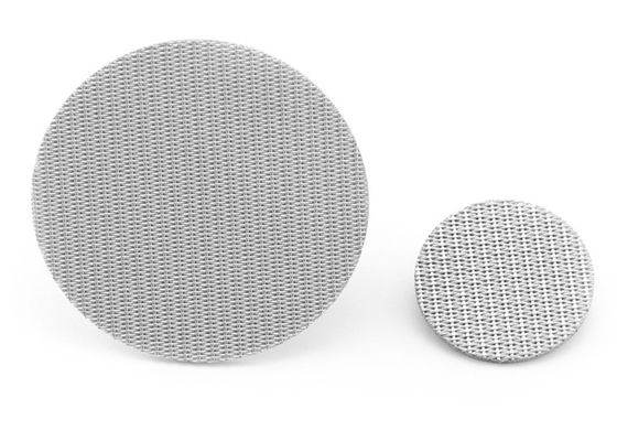 Twill φίλτρο 0.020323.37mm ινών μετάλλων ύφανσης άνοιγμα πλέγματος
