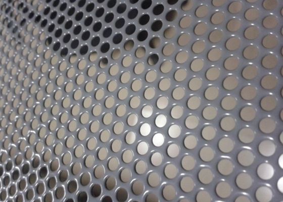 8 × 16mm τρυπημένη με διατρητική μηχανή εξαγωνική πλέγμα αντι ρωγμή φίλτρων αέρα