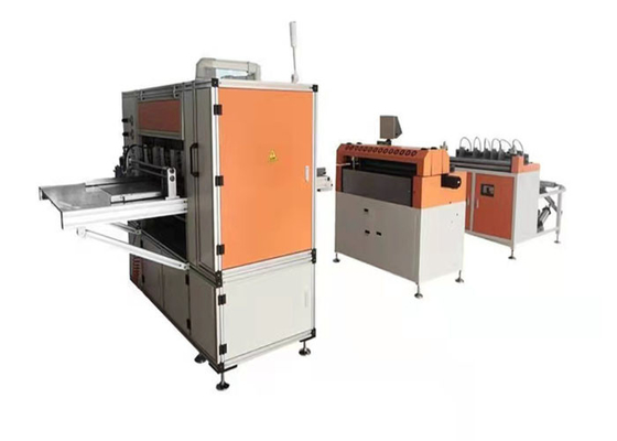 Inserter που διπλώνει το φίλτρο αέρα αυτοκινήτων που κάνει ύφασμα εγγράφου μηχανών το υφαμένο μη